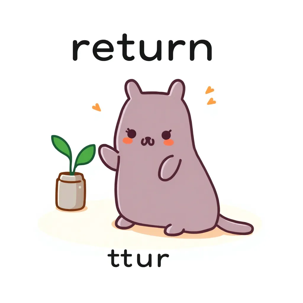 かえってきます