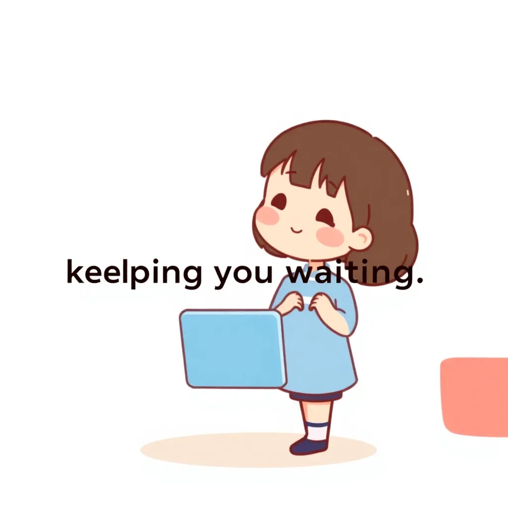 おまたせしました。